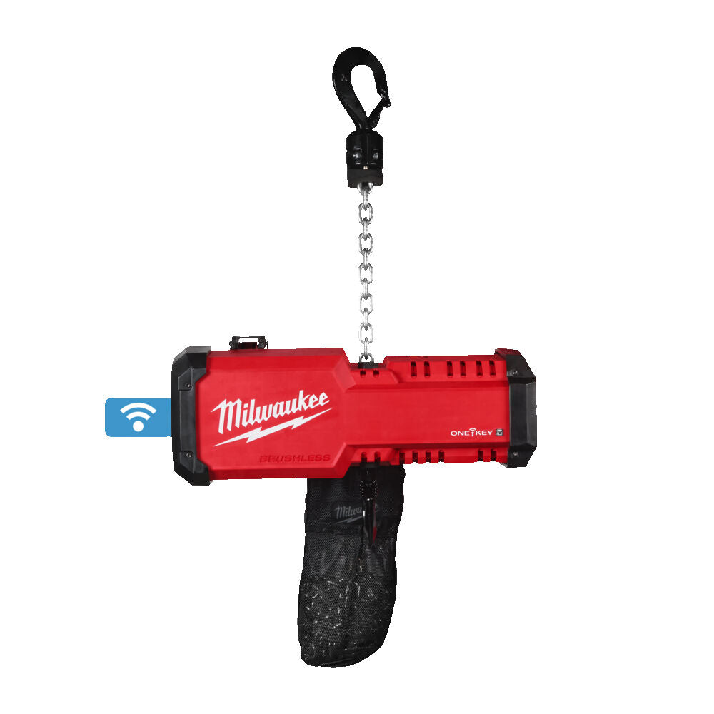 Milwaukee M18 BLCHTO-0 - Paranco argano a batteria 18V - OneKey - Carico 1 ton - solo corpo 