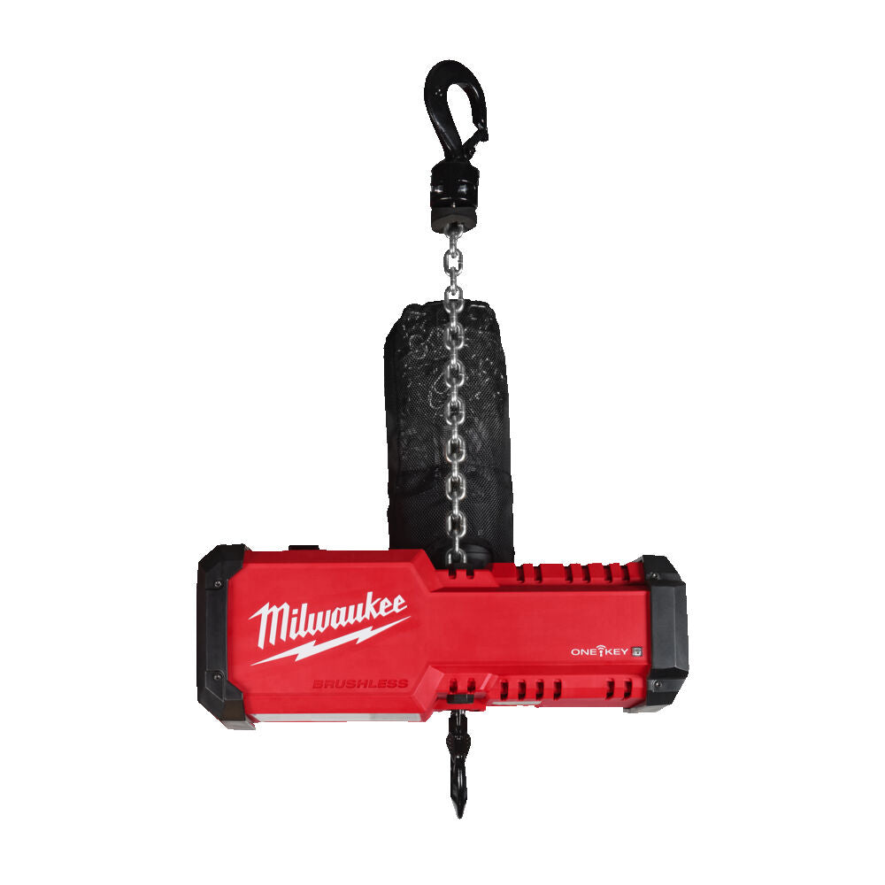 Milwaukee M18 BLCHTO-121 - Paranco argano a batteria 18V - OneKey - Carico 1 ton - 1 x 12Ah 