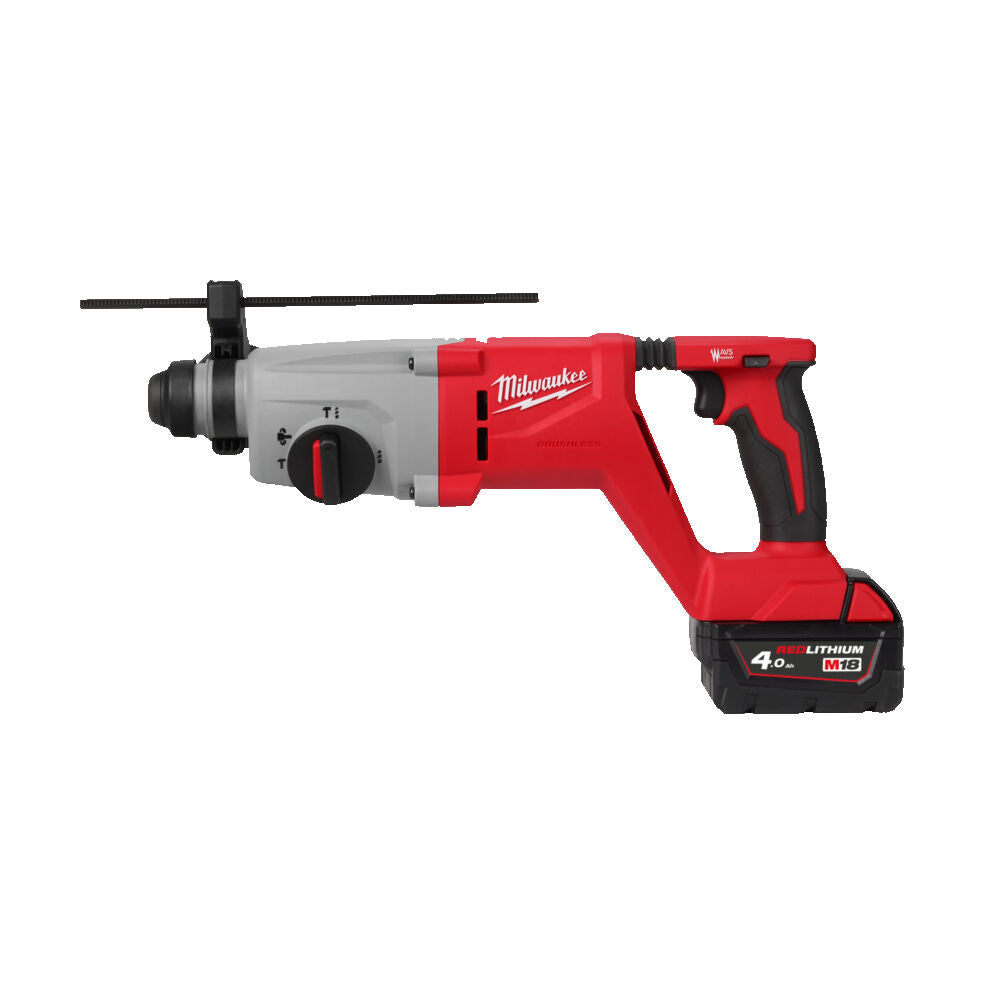 Milwaukee M18 BLHACD26-402X - Tassellatore SDS-Plus a batteria 26 MM in linea - 2 x 4Ah