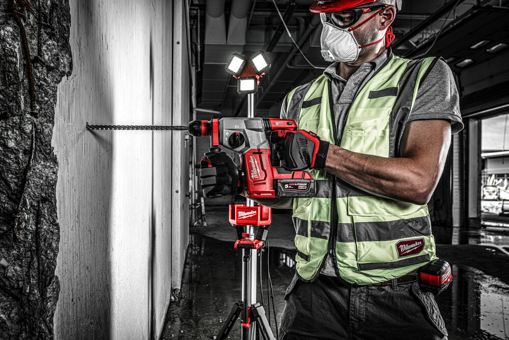 Milwaukee M18 BLHX-502X - Tassellatore a batteria 18V Fuel, 2 x 5Ah