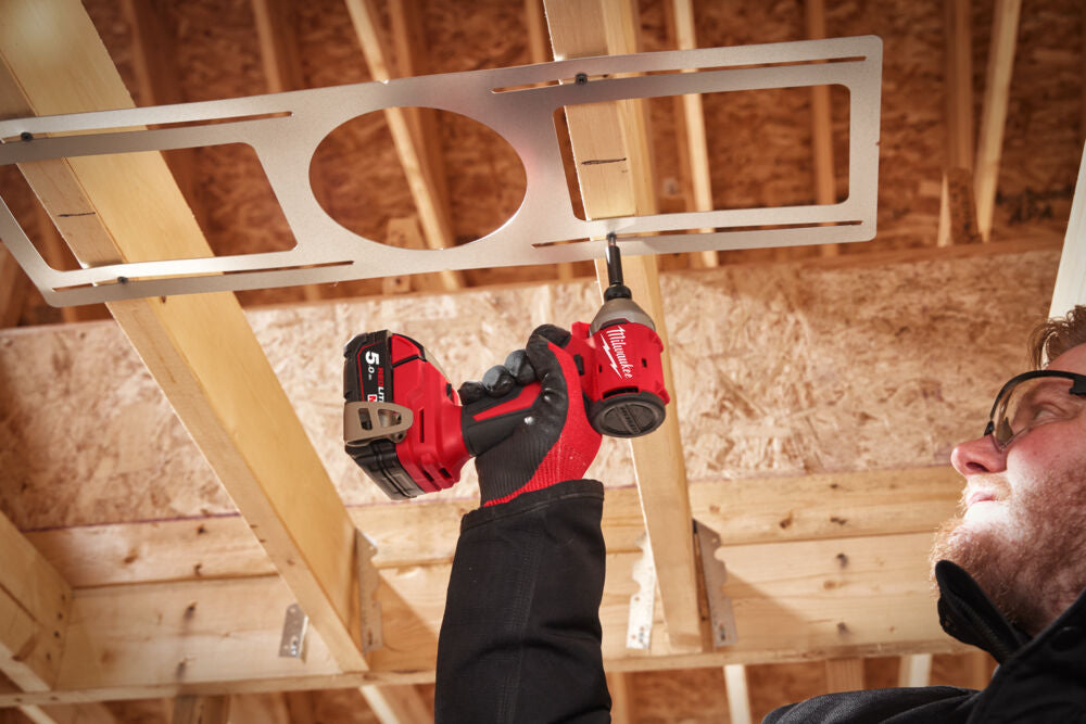 Milwaukee M18 BLIDR-502X - Avvitatore a impulsi da 1/4" a batteria 18V FUEL - 2 x 5Ah