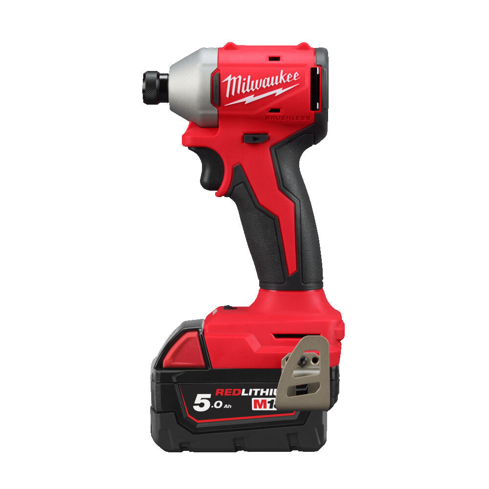 Milwaukee M18 BLIDR-502X - Avvitatore a impulsi da 1/4" a batteria 18V FUEL - 2 x 5Ah