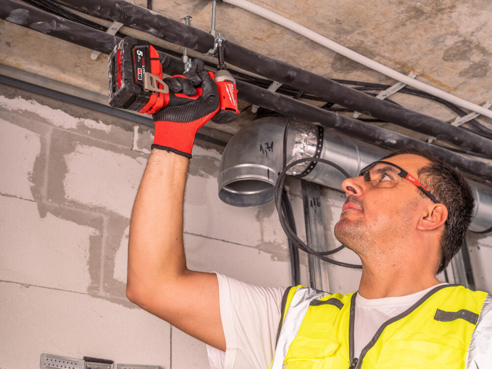 Milwaukee M18 BLIDRC-402C - Avvitatore a impulsi da 1/4" a batteria da 18V - 2 x 5Ah - 1 velocità