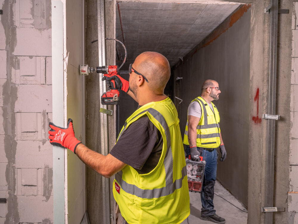 Milwaukee M18 BLCPP2A-402C -  Kit con Trapano avvitatore a percussione M18 BLPDRC + Avvitatore a impulsi M18 BLIDRC