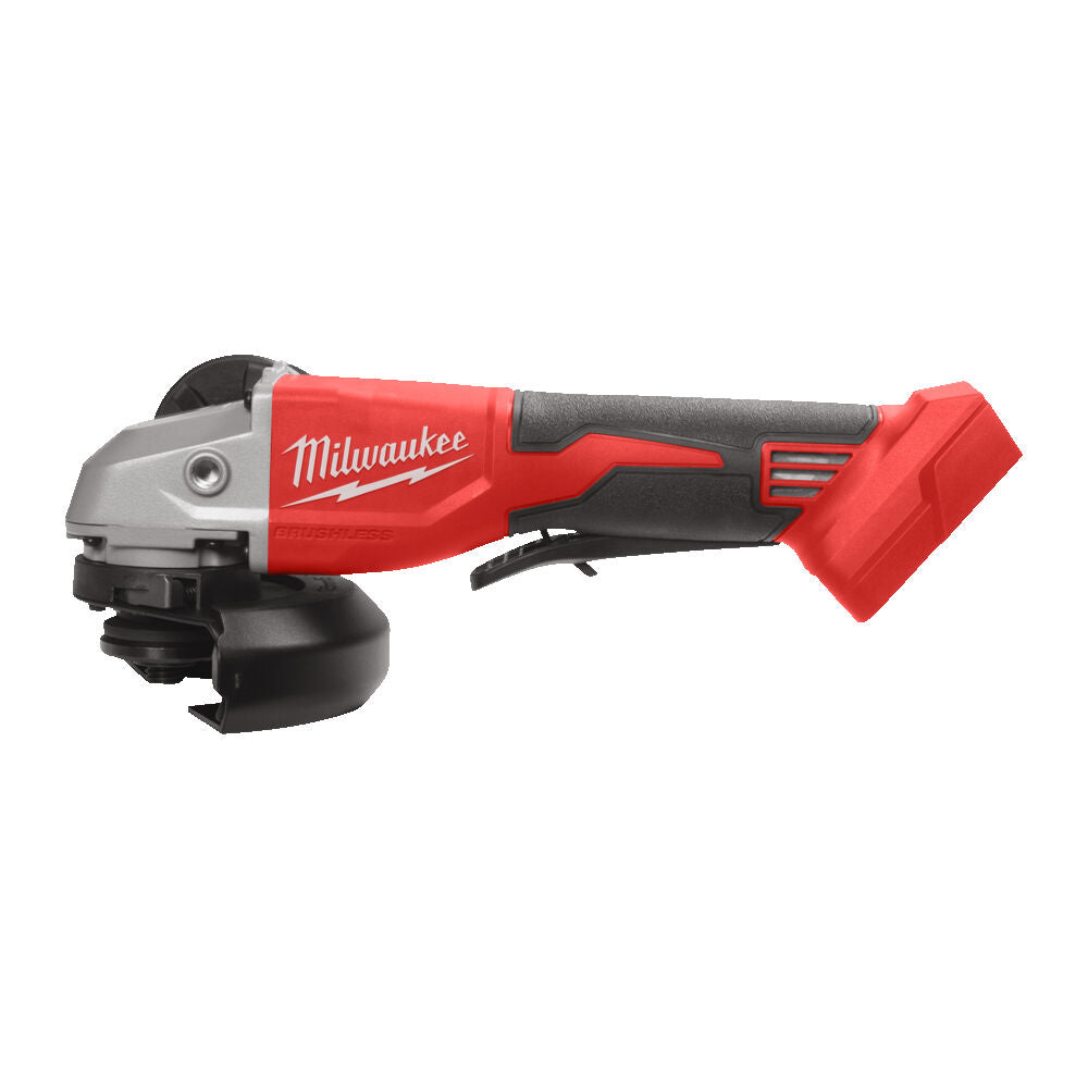 M18 BLSAG125XPD-0X - Smerigliatrice angolare a batteria M18 compatta, interruttore a paletta - solo corpo valigia