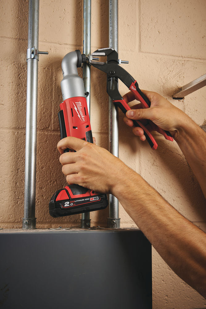 Milwaukee M12 BRAID-0 - Avvitatore ad impulsi angolare a batteria 1/4" esagono, solo corpo