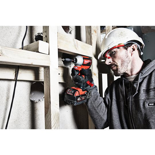 Milwaukee M18CBLPP2A-402C - Kit 18V Fuel Trapano CBLPD + Avvitatore ad impulsi CBLID - 2X4H 
