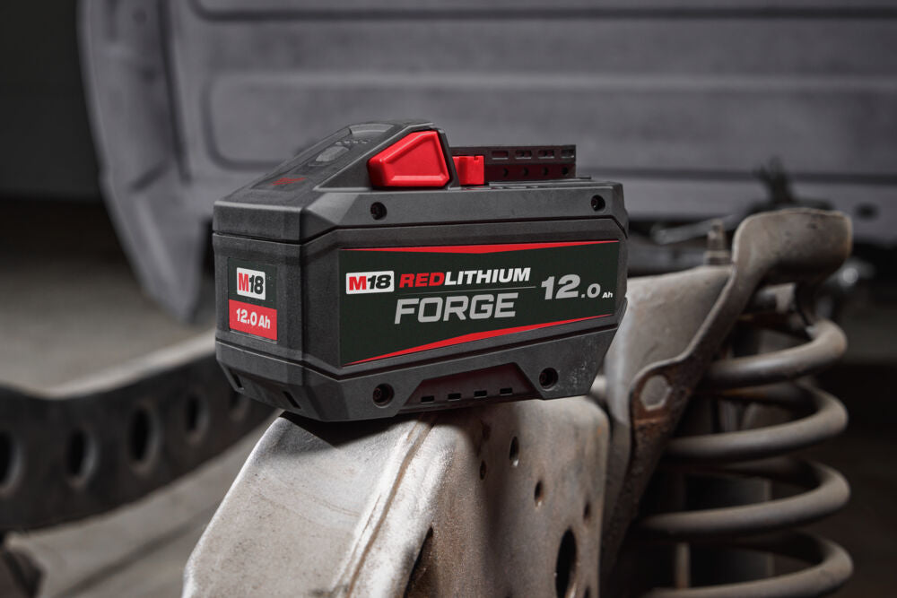 Milwaukee M18 FB12 - Batteria M18 Forge Red Lithium 18V 12Ah - massima potenza - ricarica rapida
