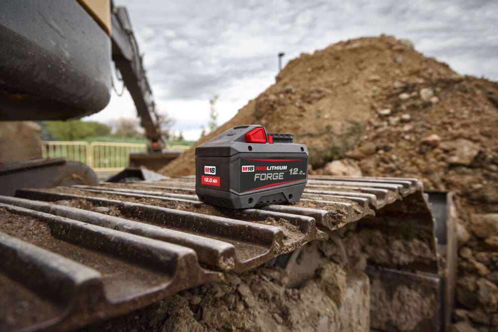 Milwaukee M18 FB12 - Batteria M18 Forge Red Lithium 18V 12Ah - massima potenza - ricarica rapida