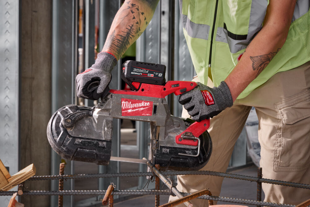 Milwaukee M18 FB8 - Batteria M18 Forge Red Lithium 18V 8Ah - massima potenza - ricarica rapida