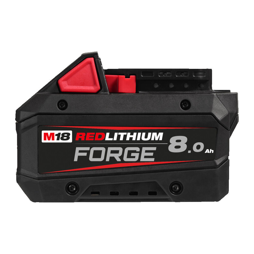 Milwaukee M18 FB8 - Batteria M18 Forge Red Lithium 18V 8Ah - massima potenza - ricarica rapida