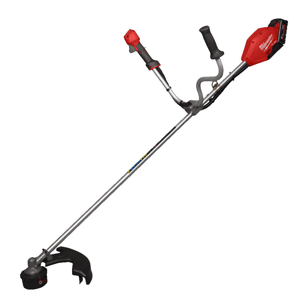 Milwaukee M18 FBCU-802 - Decespugliatore a batteria 18V a lama e filo, 2 batterie da 8Ah alta potenza