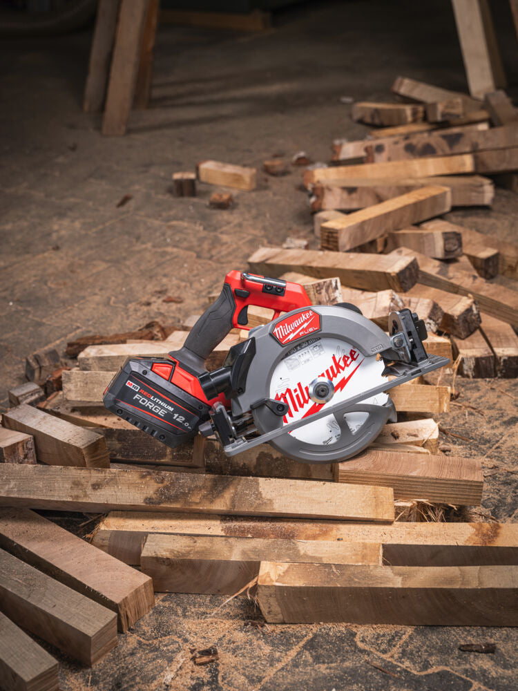 Milwaukee M18 FCS66GR3-121C  - Sega circolare 66mm per legno compatibile con guida - disco da 190 mm - 1 x 12Ah FORGE