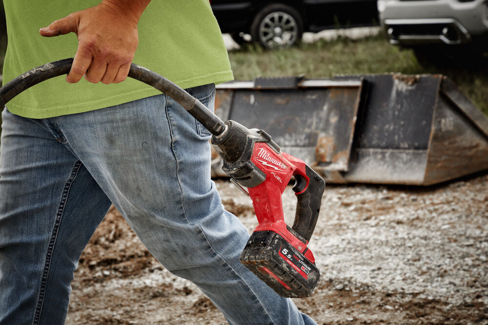 Milwaukee M18 FCVN24-551 - Vibratore per calcestruzzo a batteria con ago da 2,4 M