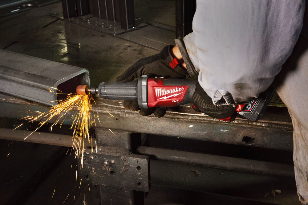 Milwaukee M18 FDG-502X - Smerigliatrice dritta a batteria M18 Fuel, 2 x 5Ah 