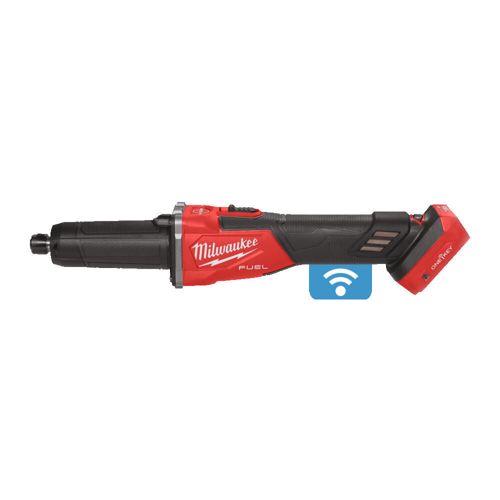 Milwaukee M18 FDGROVB-502X - Smerigliatrice dritta a batteria M18 Fuel, ONE-KEY - 2 x 5Ah