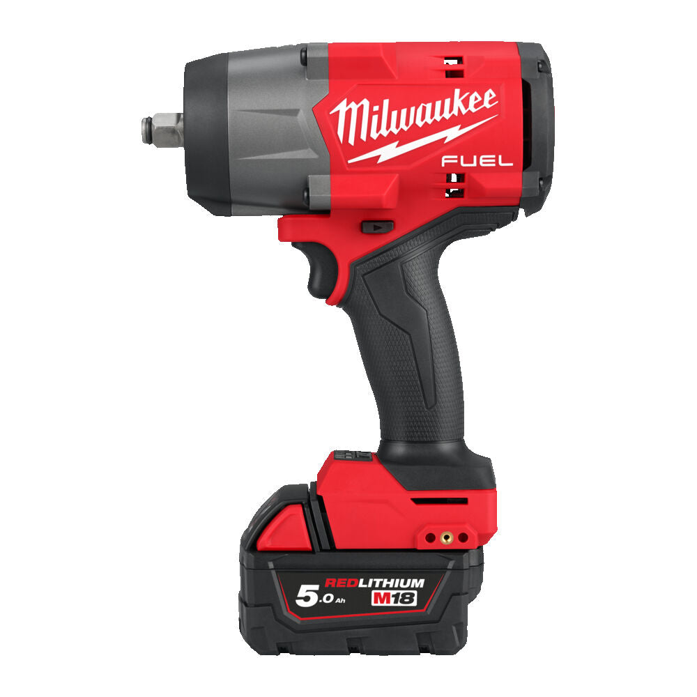 Milwaukee M18 FHIW2F12-502X - Avvitatore ad impulsi a batteria 18V ad alta coppia da 1/2" - 2 x 5Ah