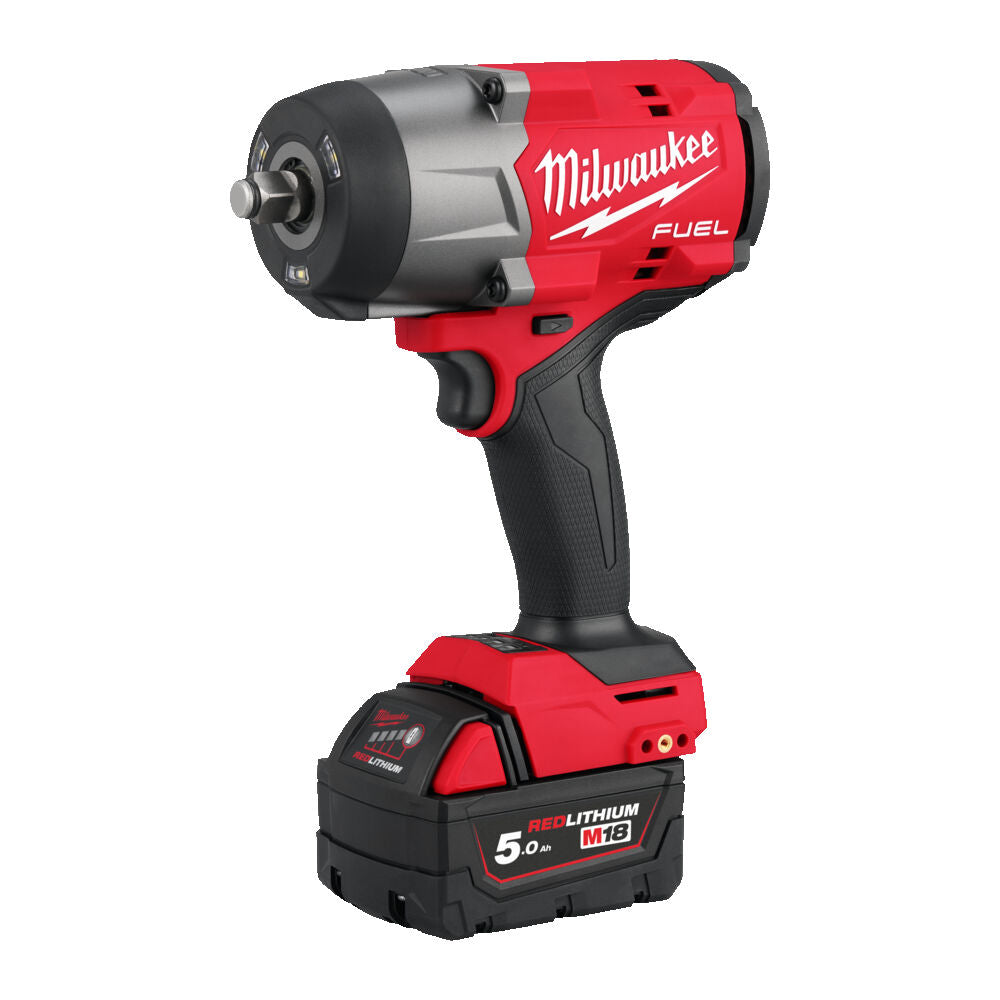 Milwaukee M18 FHIW2F12-502X - Avvitatore ad impulsi a batteria 18V ad alta coppia da 1/2" - 2 x 5Ah