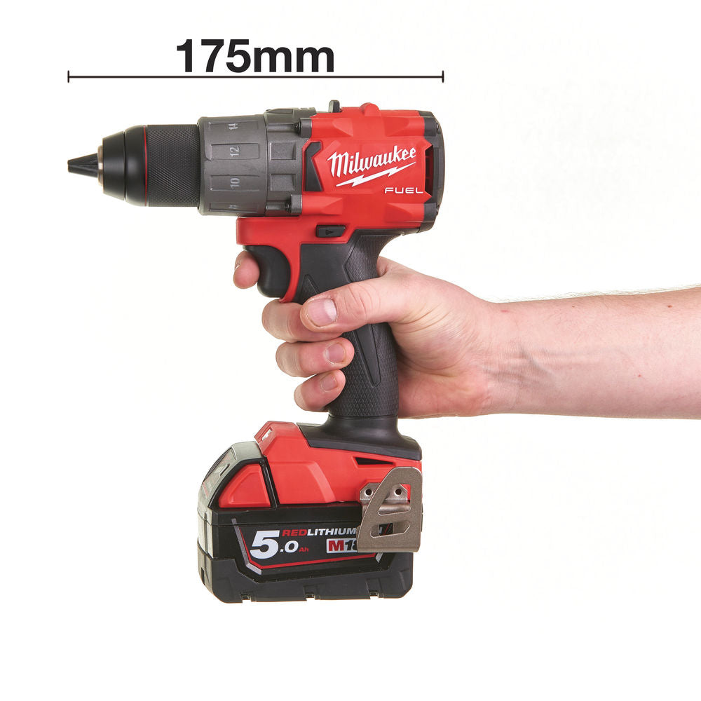 Milwaukee M18 FPP6K2-502B - Kit 6 utensili a batteria 18V Fuel - 2 batterie 5Ah in borsone