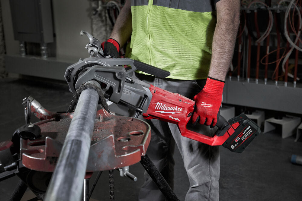 Milwaukee M18 FPT114-802CA - Filettatrice a batteria da 18V 1 1/4˝ con ONE-KEY - 2 batterie da 8Ah FORGE