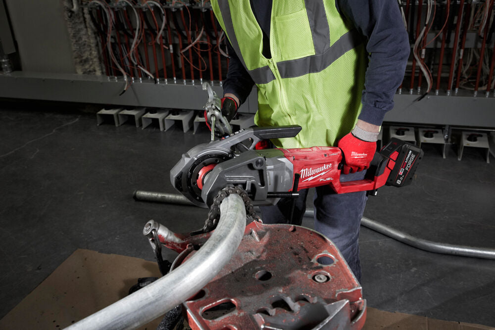 Milwaukee M18 FPT114-802CA - Filettatrice a batteria da 18V 1 1/4˝ con ONE-KEY - 2 batterie da 8Ah FORGE