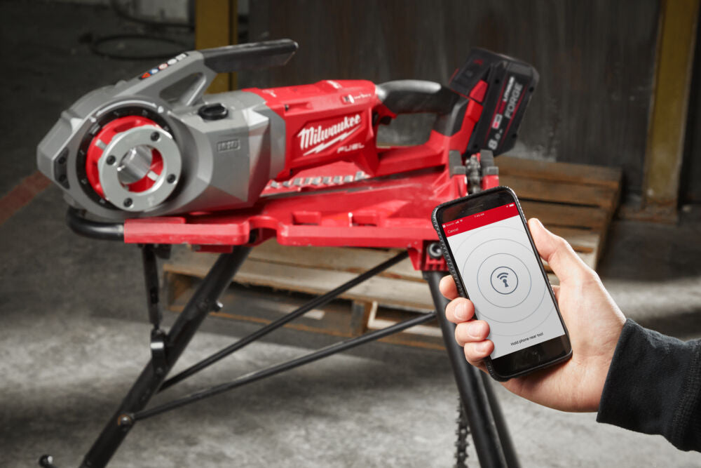 Milwaukee M18 FPT114-802CA - Filettatrice a batteria da 18V 1 1/4˝ con ONE-KEY - 2 batterie da 8Ah FORGE