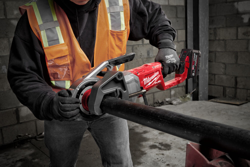 Milwaukee M18 FPT114-802CA - Filettatrice a batteria da 18V 1 1/4˝ con ONE-KEY - 2 batterie da 8Ah FORGE