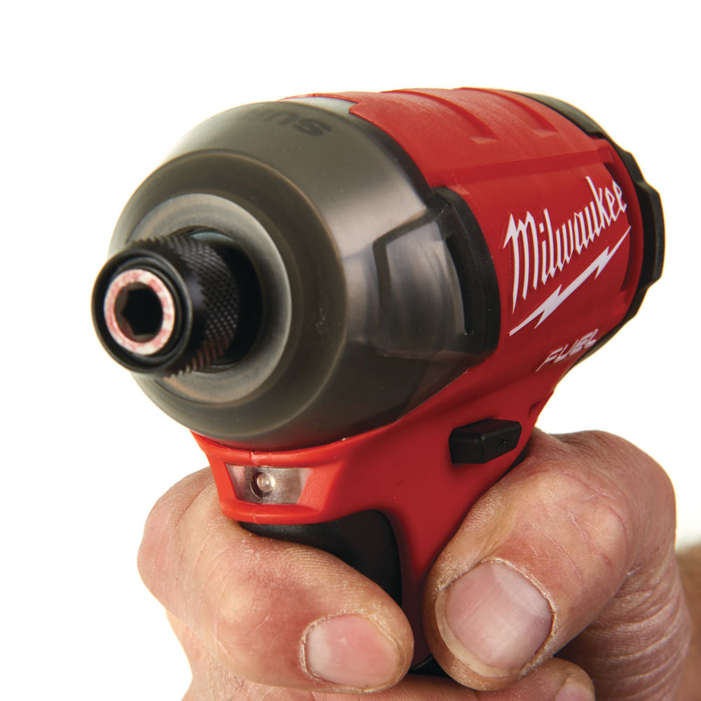 Milwaukee M18 FQID-0X - Avvitatore a impulsi compatto SILENZIOSO 18 Volt 1/4" - solo corpo