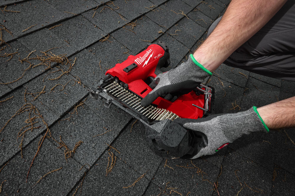 Milwaukee M18 FRCN45-302X - Chiodatrice a batteria M18 per tetti - 2 batterie da 3Ah 