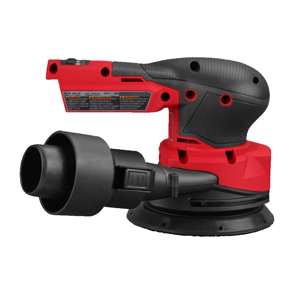 Milwaukee M18 FROS125-502X - Levigatrice rotoorbitale da 125 mm M18 FUEL - 2 x 5Ah