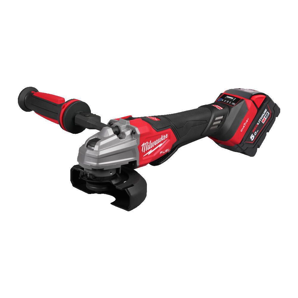 Milwaukee M18 FSAGSVO125X-502X - Smerigliatrice angolare 18V - ONE KEY - doppio interruttore - velocità regolabile