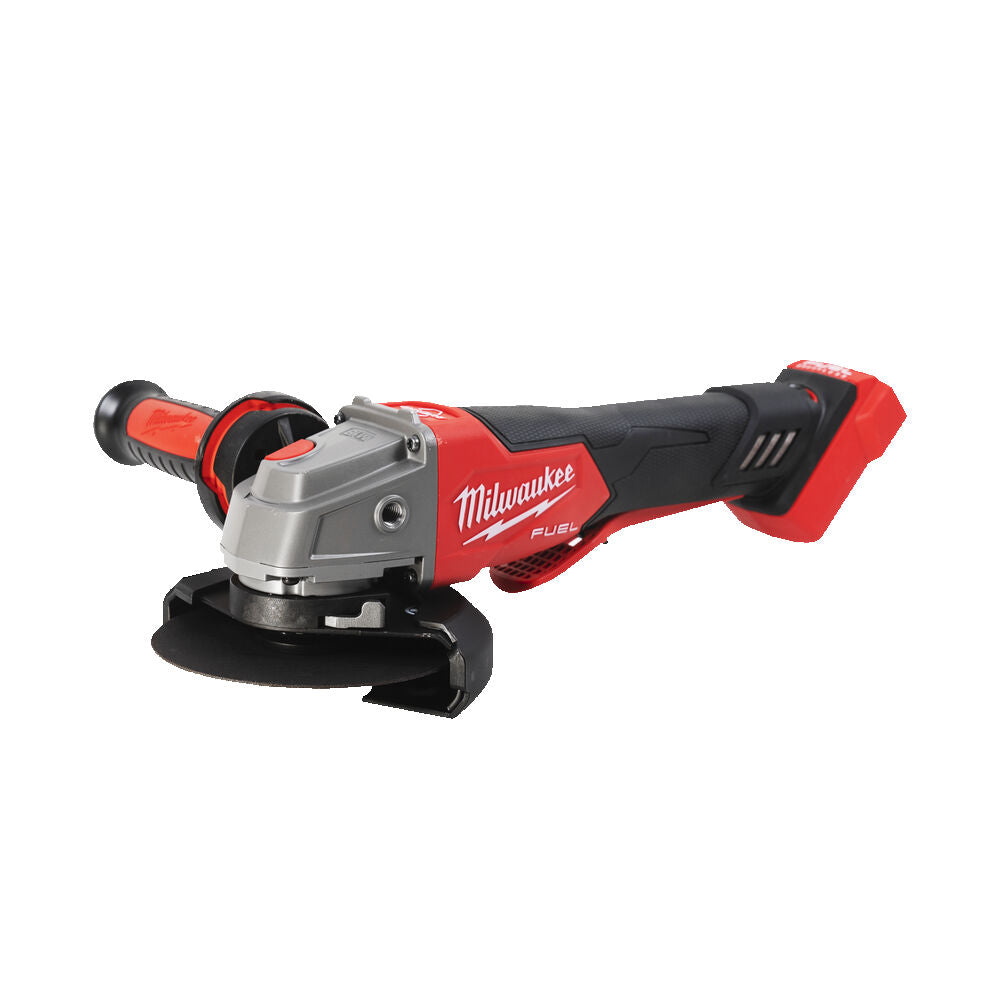 Milwaukee M18 FSAGV125XPDB-501X - Smerigliatrice angolare 18V, interruttore a paletta, velocità regolabile - 1 x 5Ah 