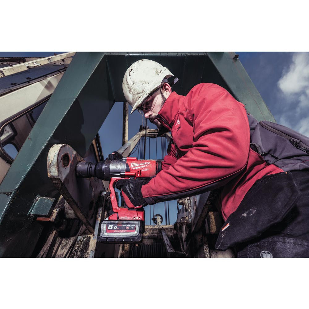Milwaukee M18 ONEFHIWF1-802X, avvitatore ad impulsi 1"F, 3 batterie 8.0Ah 18V, con valigetta Heavy Duty