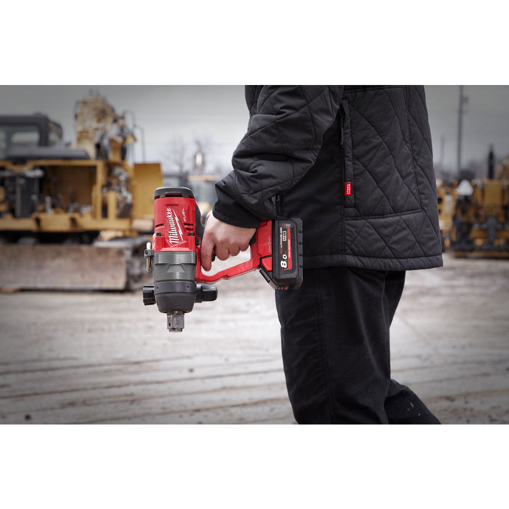 Milwaukee M18 ONEFHIWF1-802X, avvitatore ad impulsi 1"F, 3 batterie 8.0Ah 18V, con valigetta Heavy Duty