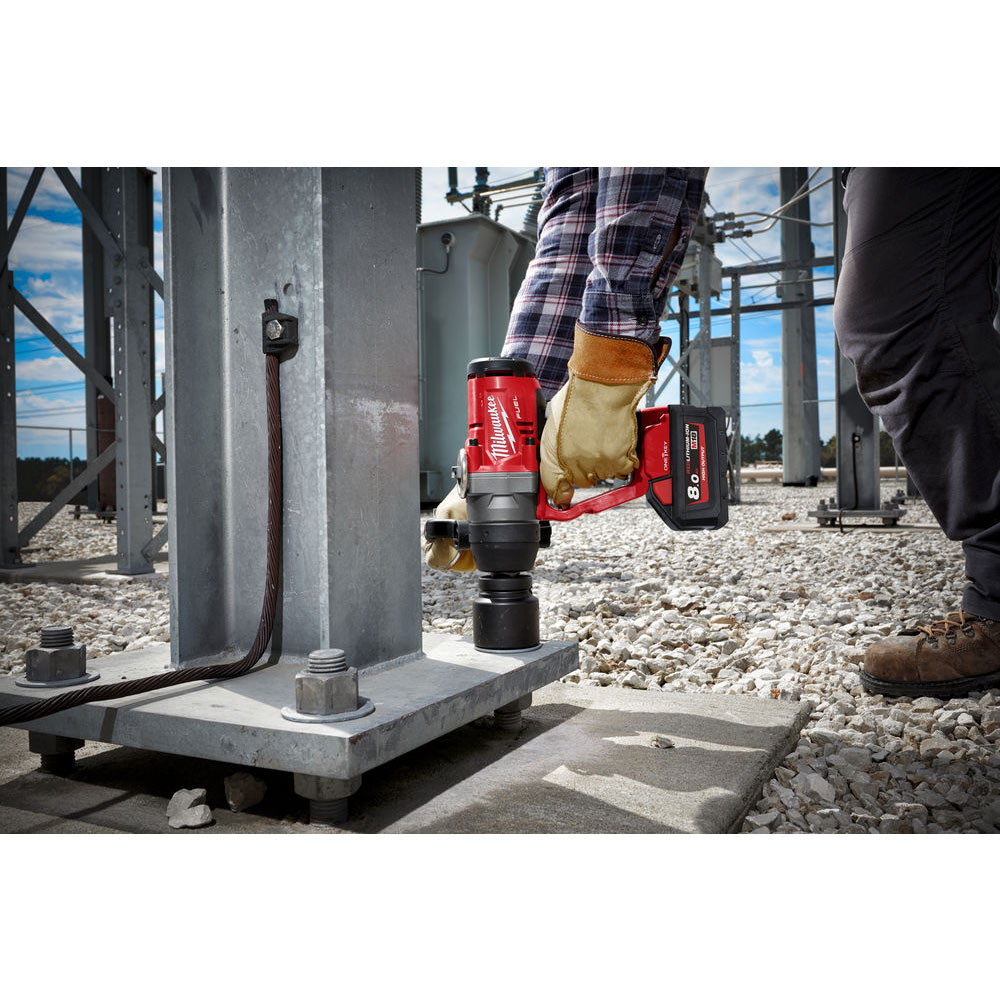 Milwaukee M18 ONEFHIWF1-802X, avvitatore ad impulsi 1"F, 3 batterie 8.0Ah 18V, con valigetta Heavy Duty