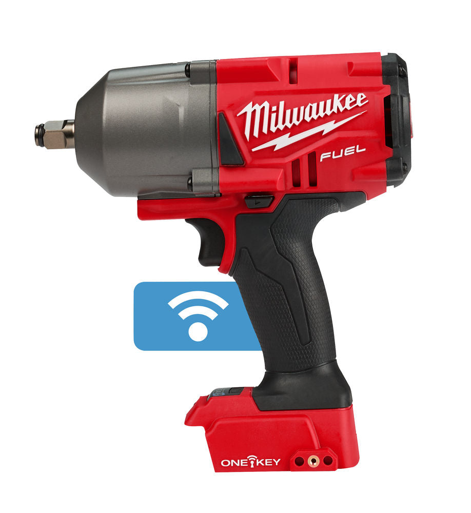 Milwaukee M18 ONEFHIWF12-502B - Avvitatore ad impulsi a batteria 18V One-Key, 2 x 5Ah in borsone