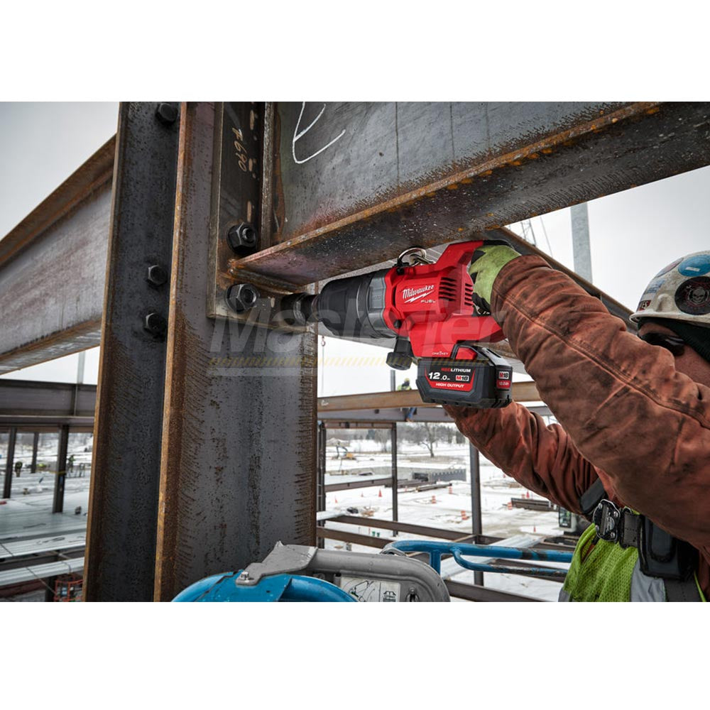 Milwaukee M18 ONEFHIWF1DS-121C - Avvitatore ad impulsi ad altissima potenza M18 FUEL™ ONE-KEY™ con attacco 1" F utilizzo orizzontale