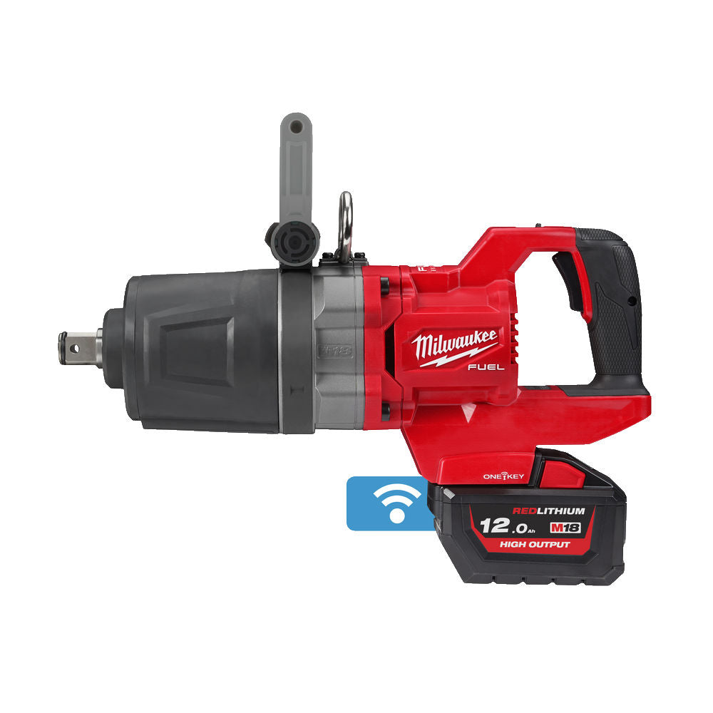 Milwaukee M18 ONEFHIWF1DS-121C - Avvitatore ad impulsi ad altissima potenza M18 FUEL™ ONE-KEY™ con attacco 1" F