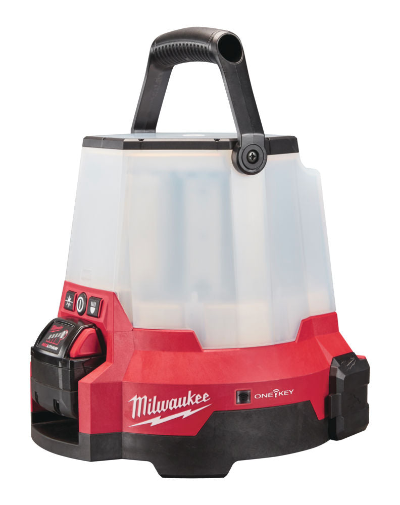 Milwaukee M18 ONESLSP-0 - Faro led 360° li-ion 18v one key (senza batteria)  - 4933459155