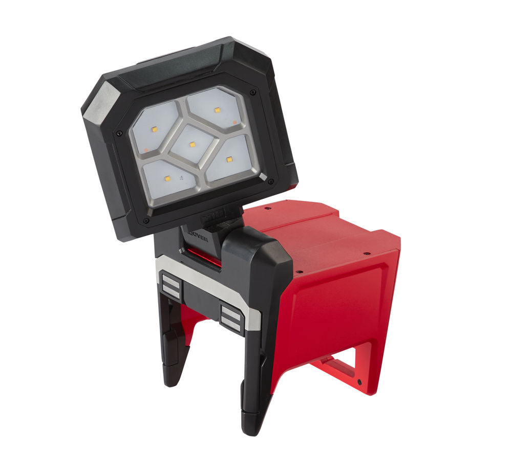 Milwaukee M18 PAL-0 - Faro led ruotabile a batteria 18V, solo corpo 