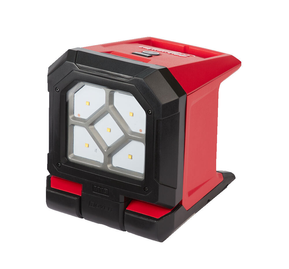 Milwaukee M18 PAL-0 - Faro led ruotabile a batteria 18V, solo corpo 