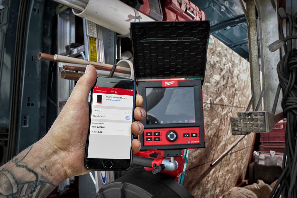 Milwaukee M18 SIM - Sistema di ispezione - Monitor 8" LCD wireless