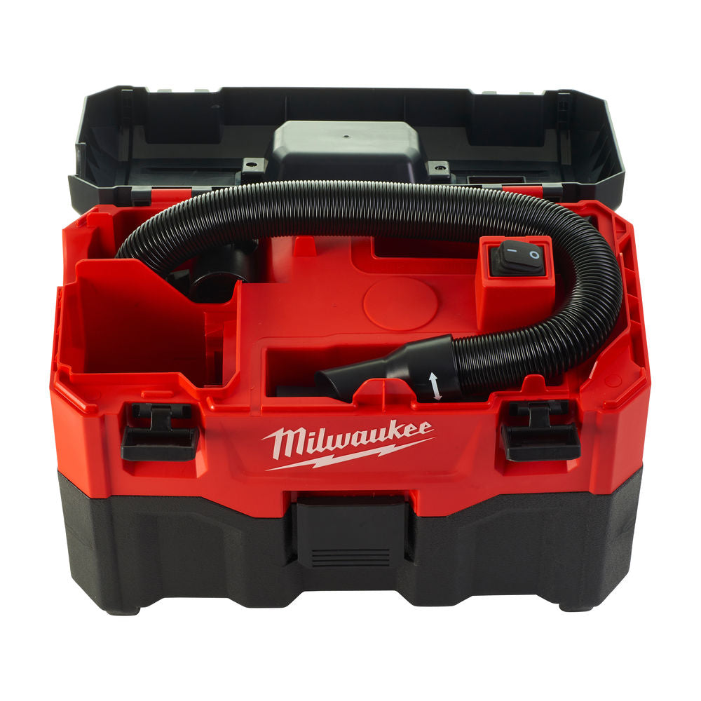 Milwaukee M18 VC-2 - Aspiratore/aspirapolvere a batteria 18V - solo corpo macchina