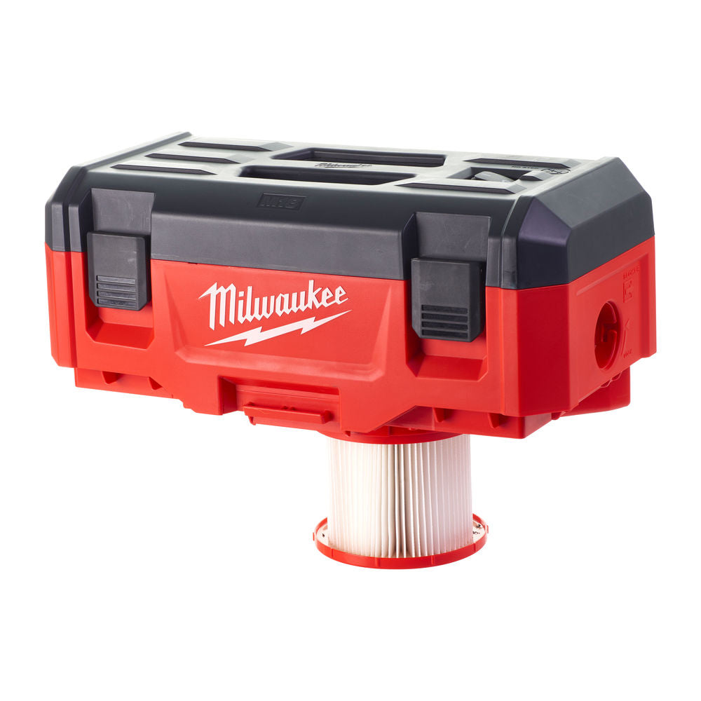Milwaukee M18 VC-2 - Aspiratore/aspirapolvere a batteria 18V - solo corpo macchina