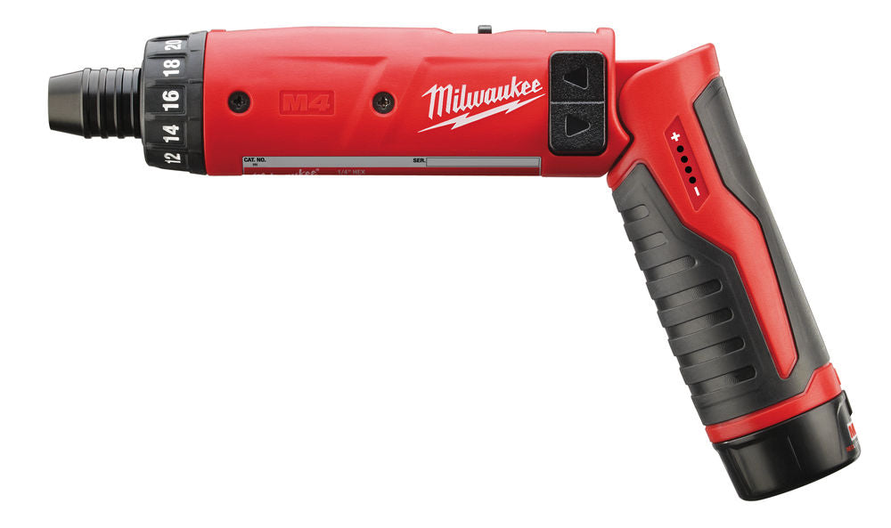Milwaukee M4 D-202B - Avvitatore in linea a batteria - 1 x 4Ah 