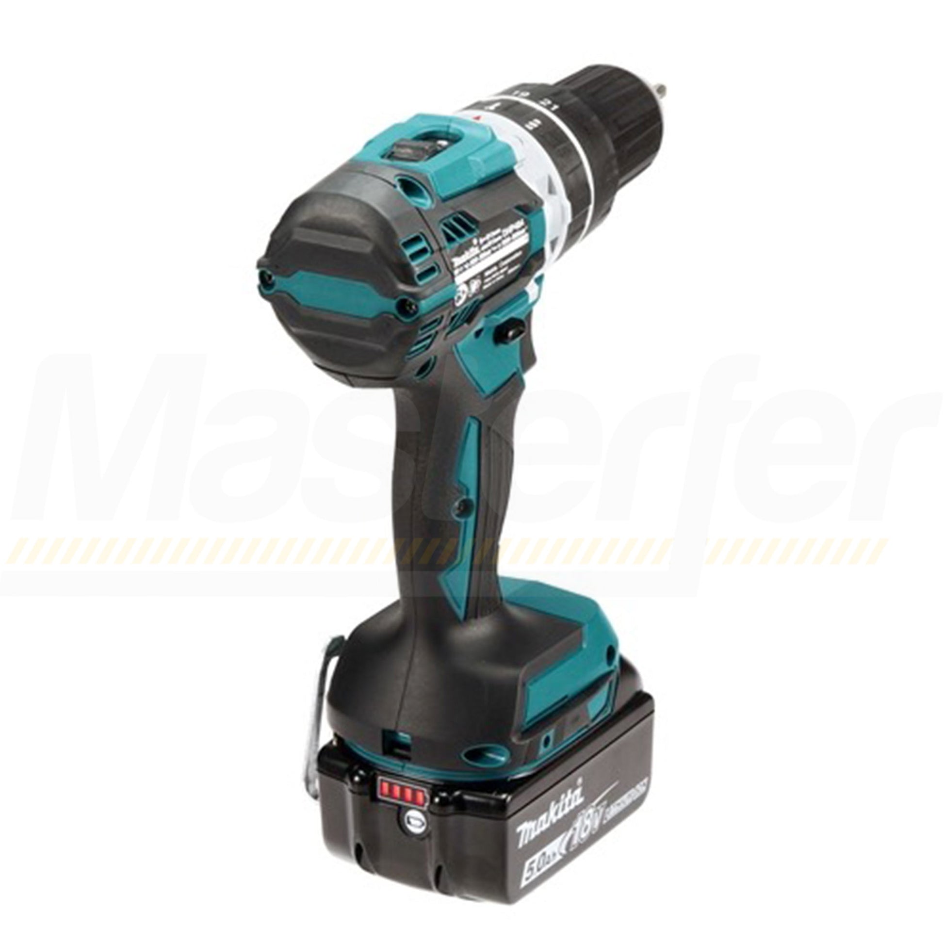 Makita DLX2250TJ1 - Kit utensili a batteria 18V,  Trapano avvitatore + Avvitatore a impulsi 2 x 5Ah