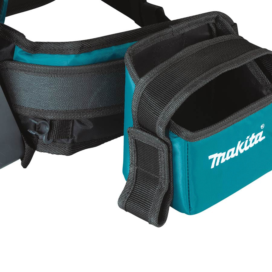 Makita PDC01 - Zaino adattatore per 4 batterie 18V + 2 adattatori (18V - 18V X 2)
