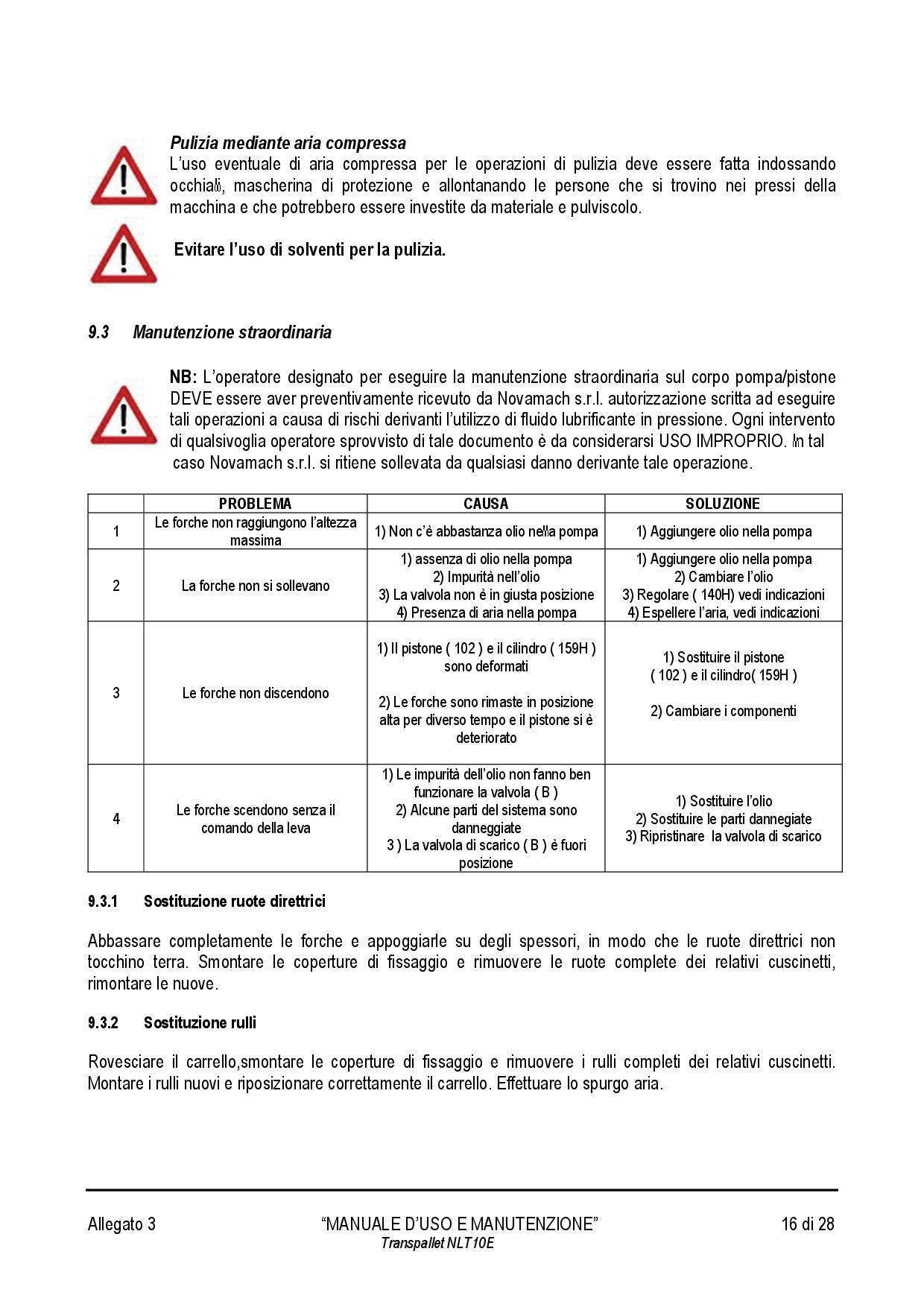 Transpallet NLT10E ribaltatore posizionatore a batterie portata 1000 Kg