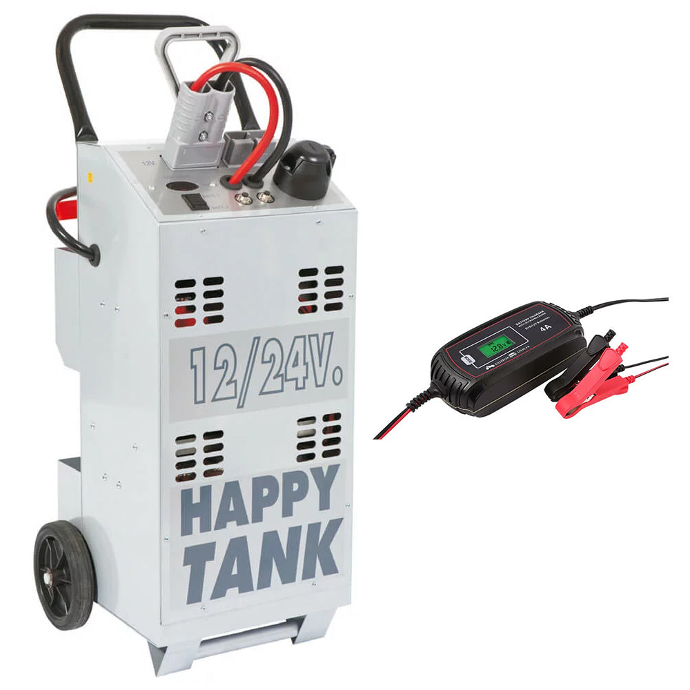 Marco Tools Happy Tank Plus 12/24V - Avviatore di emergenza  per camion e veicoli industriali