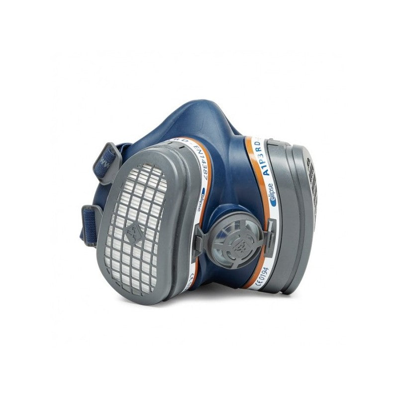 GVS Elipse SPR 503 A1P3 - Maschera respiratore con filtri combinati sostituibili gas e vapori organici 